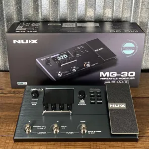 NUX MG-30 Guitar Multi-Effects Processor – Premium Tone, Endless Creativity